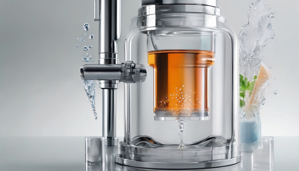 Biomimetic Filtration Systems for Whole-Home Hydration - Diagram showing a termite mound and its biomimicry-inspired water filtration system.