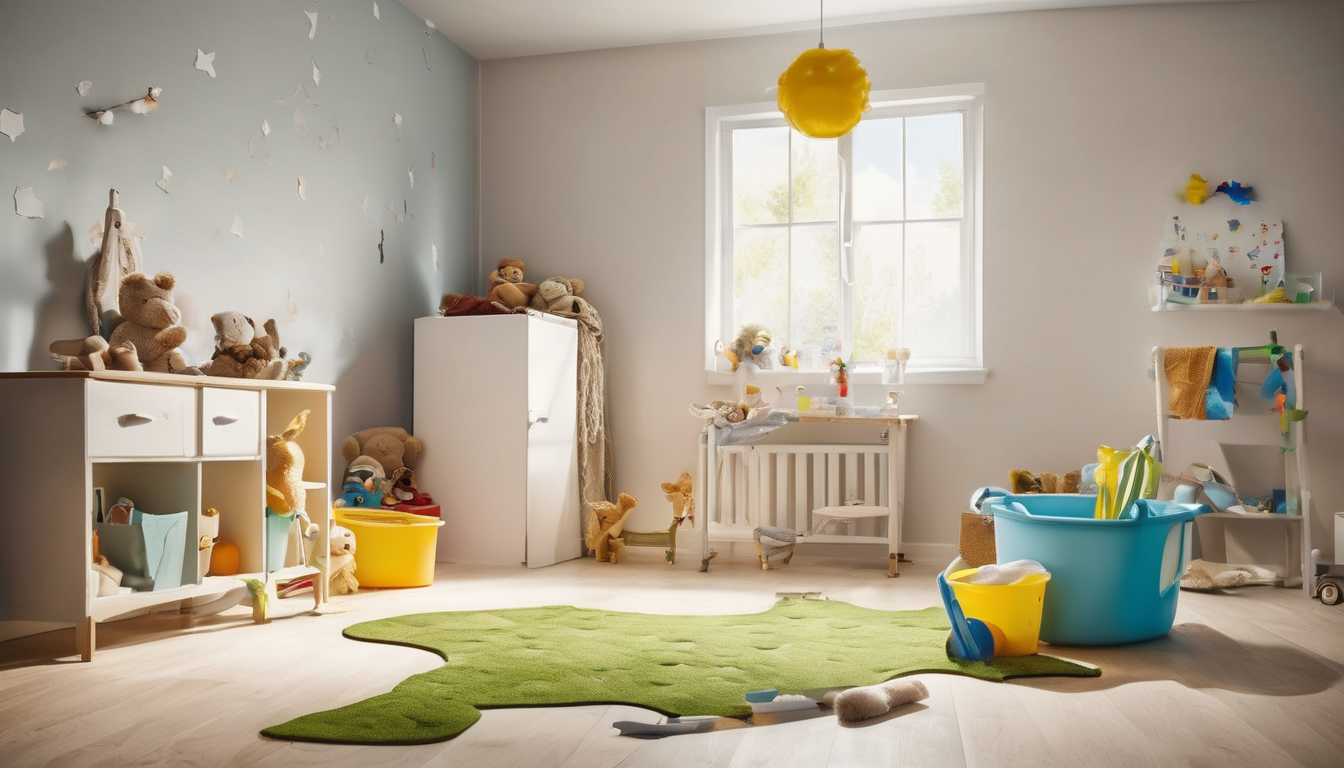 Featured image for: Natural Surface Cleaners For Kids' Playrooms