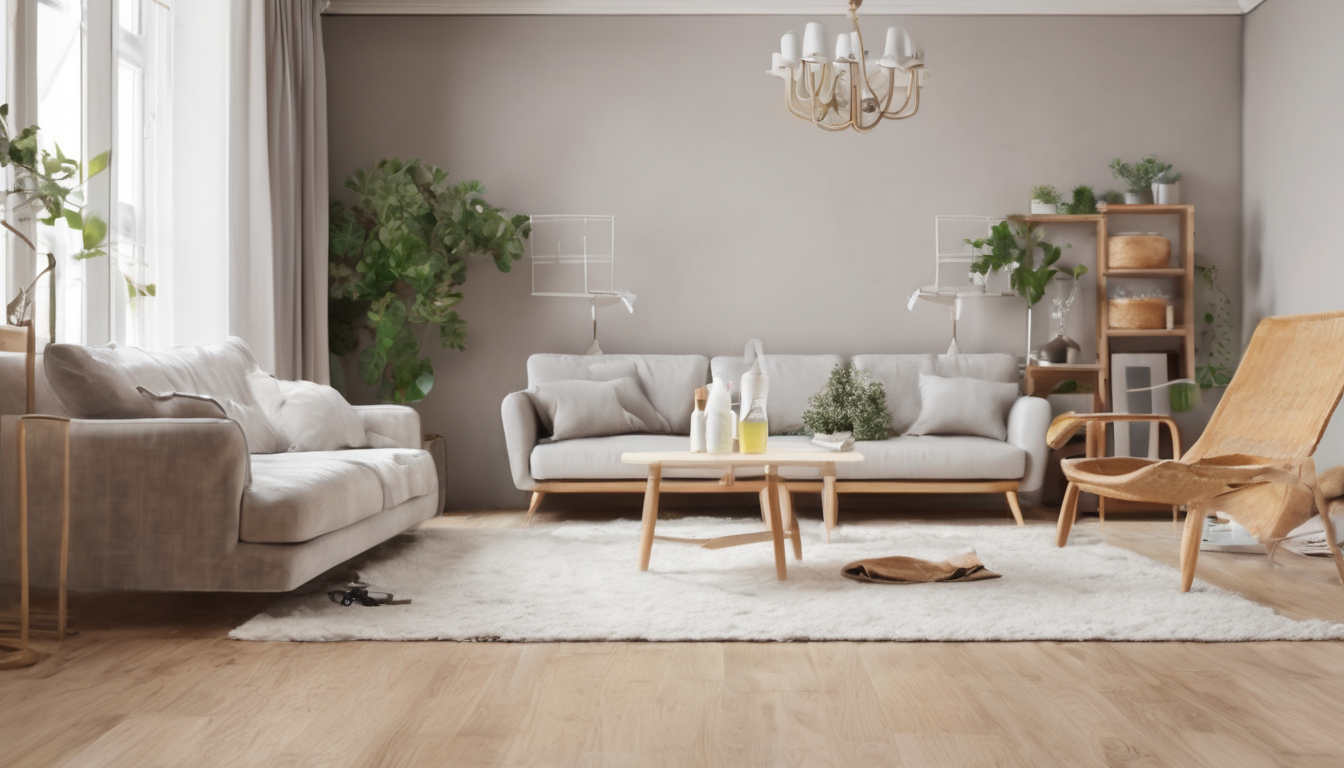 Non-Toxic Cleaning Solutions for Elderly Care Spaces - A clean and safe environment for seniors with natural and biodegradable products.